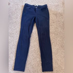 Blue skinny jeans